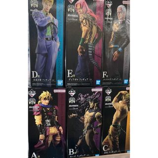 ジョジョ(JOJO)の一番くじ ジョジョの奇妙な冒険 EVIL PARTY フィギュア7体セット(キャラクターグッズ)