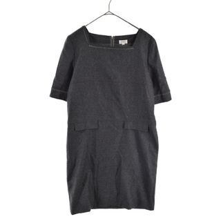 フォクシー(FOXEY) ひざ丈ワンピース(レディース)(グレー/灰色系)の