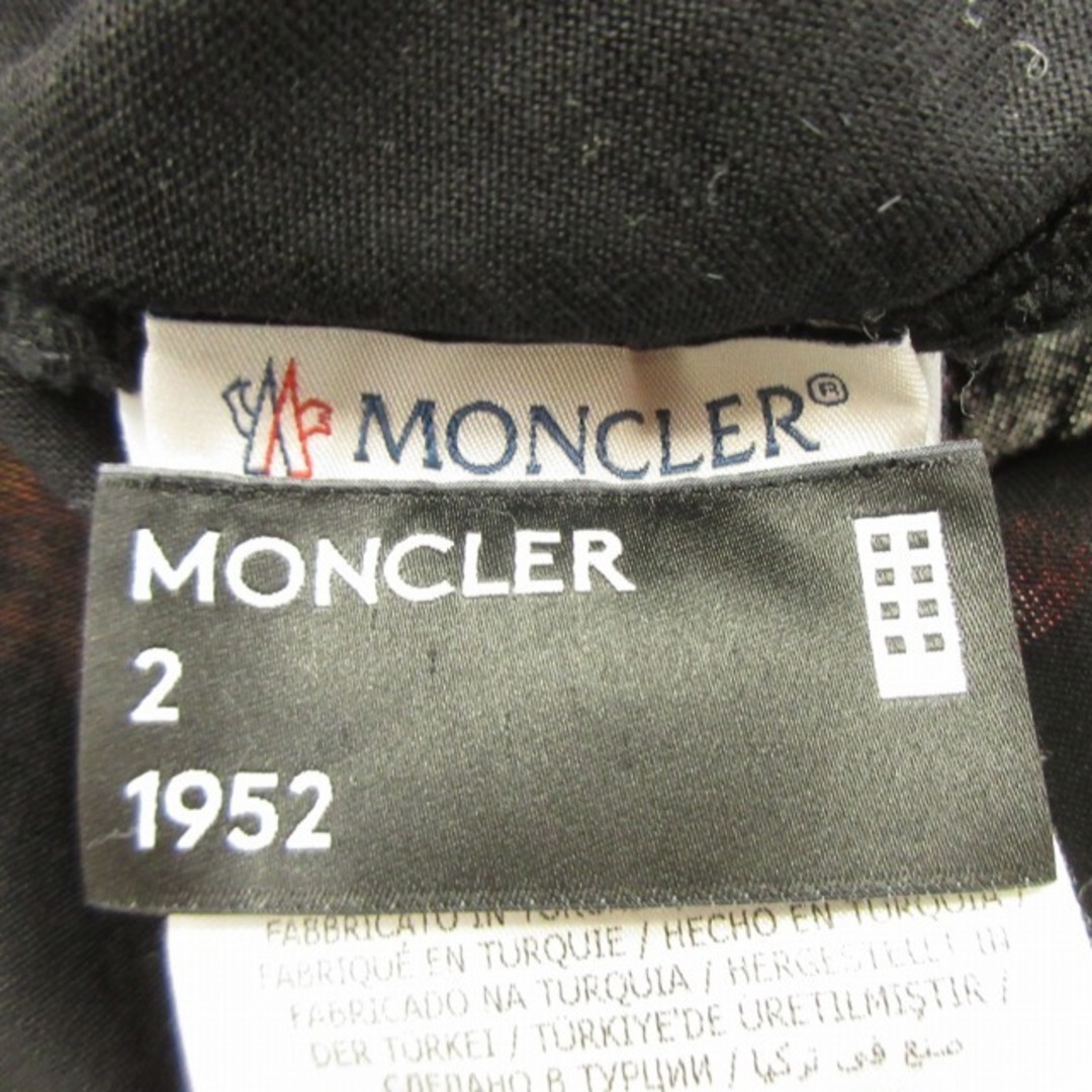モンクレール MONCLER ジーニアス 19SS Tシャツ 半袖 黒 S