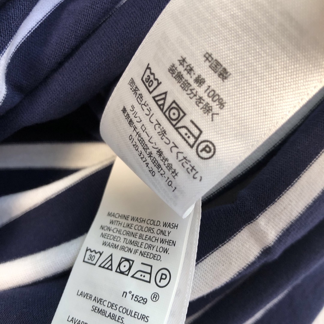 POLO RALPH LAUREN(ポロラルフローレン)の1点のみ◇ラルフローレン コットンTシャツドレス XL/160 キッズ/ベビー/マタニティのキッズ服女の子用(90cm~)(ワンピース)の商品写真