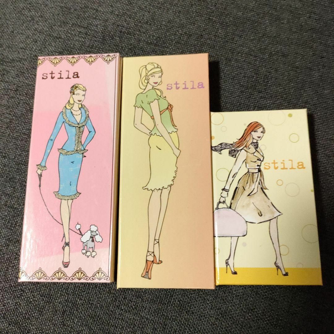 stila(スティラ)の未使用　stila　アイシャドウ＆チーク　3点セット コスメ/美容のベースメイク/化粧品(アイシャドウ)の商品写真