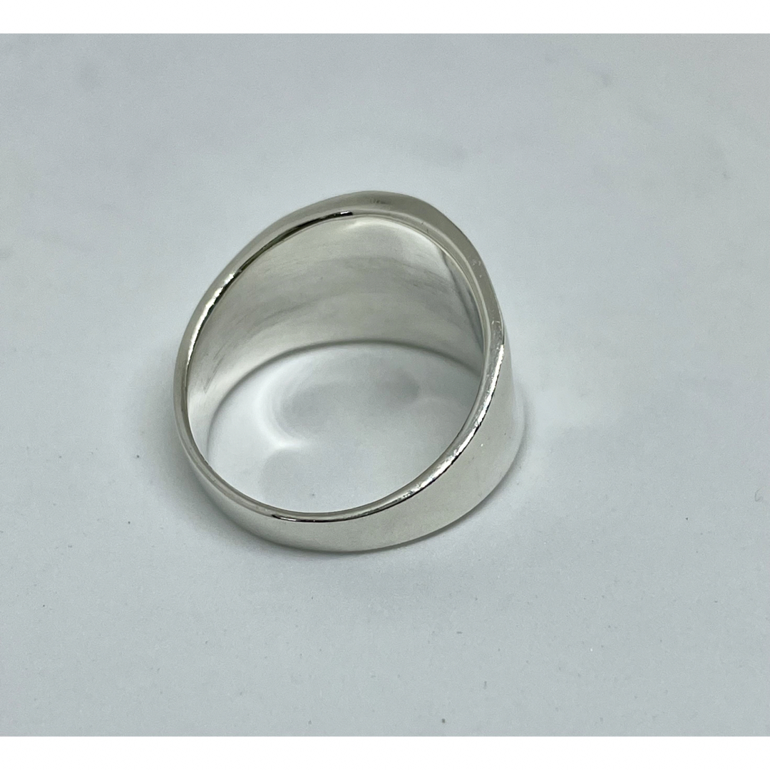 松村北斗 着用リング 逆甲丸プレーン反り返った指輪ワイド幅広　kつよ8 16号 メンズのアクセサリー(リング(指輪))の商品写真