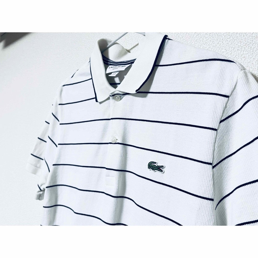 LACOSTE(ラコステ)の【古着/美品】LACOSTE ラコステ ポロシャツ (半袖) メンズのトップス(ポロシャツ)の商品写真