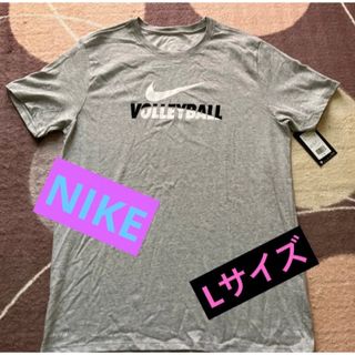 ナイキ(NIKE)のNIKEナイキVBT20FW02メンズTシャツLサイズ　グレー　バレーボール(Tシャツ/カットソー(半袖/袖なし))