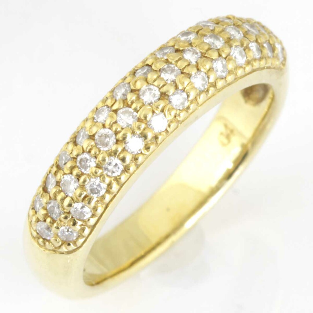 美品『USED』 K18 デザインリング リング・指輪 ダイヤモンド 0.4ct 6.0g 11号 1
