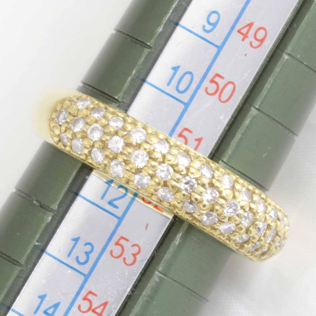 美品『USED』 K18 デザインリング リング・指輪 ダイヤモンド 0.4ct 6.0g 11号 6