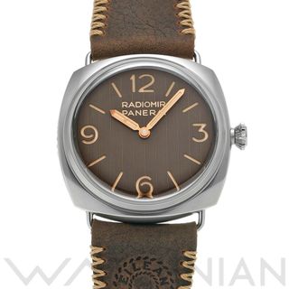 オフィチーネパネライ(OFFICINE PANERAI)の中古 パネライ PANERAI PAM01243 X番(2021年製造) ブラウン メンズ 腕時計(腕時計(アナログ))