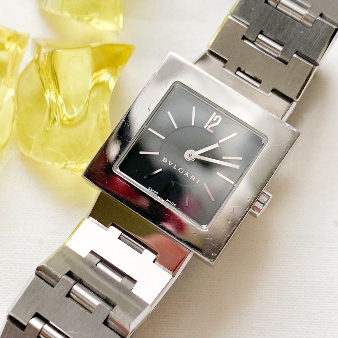 稼働品 美品】BVLGARI / ブルガリ 腕時計 クアドラード-