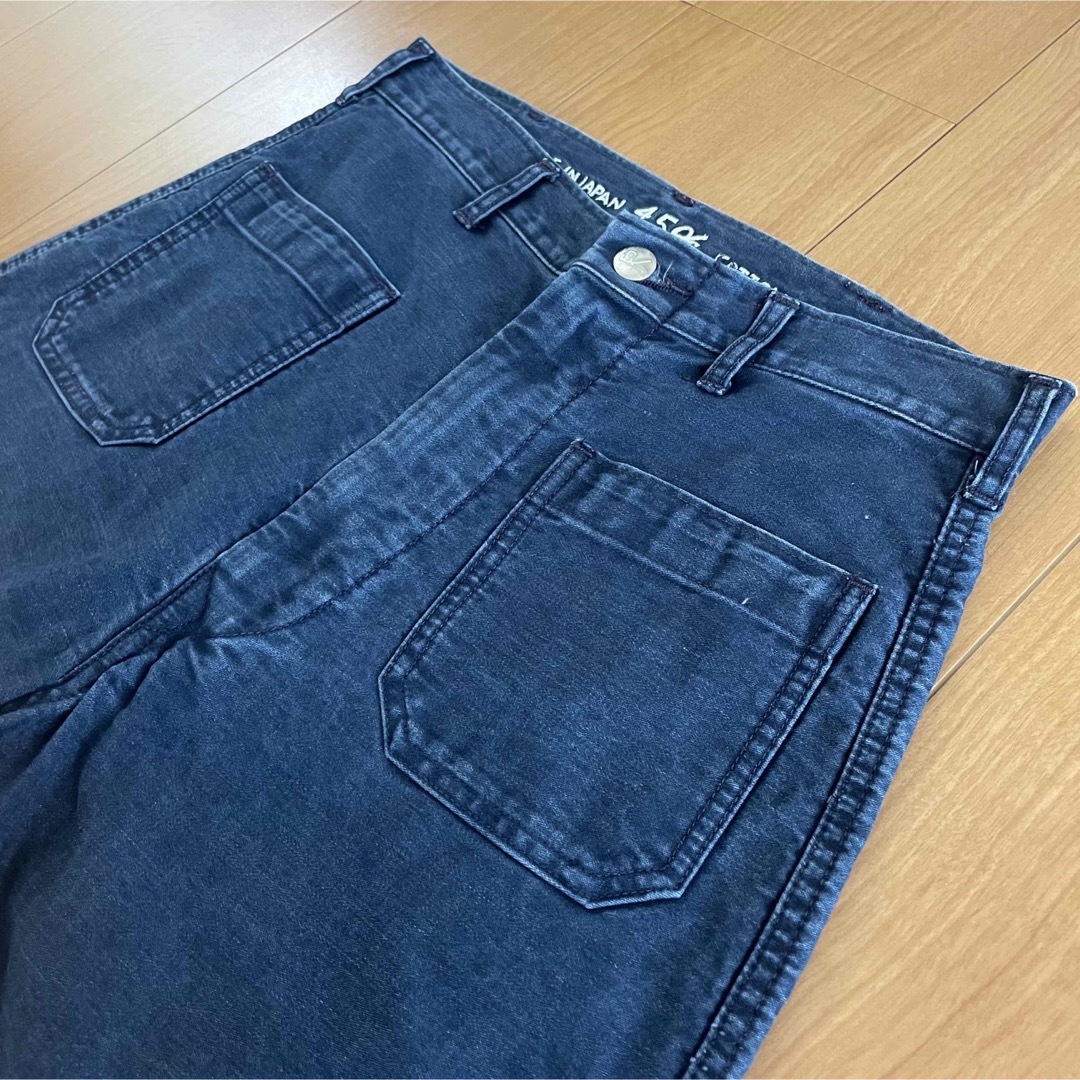 45R - 45R インディゴ ワイドデニム ジーンズ 藍染 サイズ1の通販 by ... 45R デニムパンツ ワイド インディゴ サイズ1