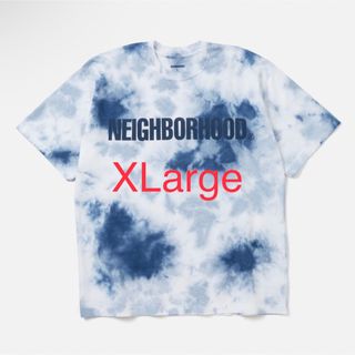 NEIGHBORHOOD TYE DYE.CREWNECK SS BLACK/L