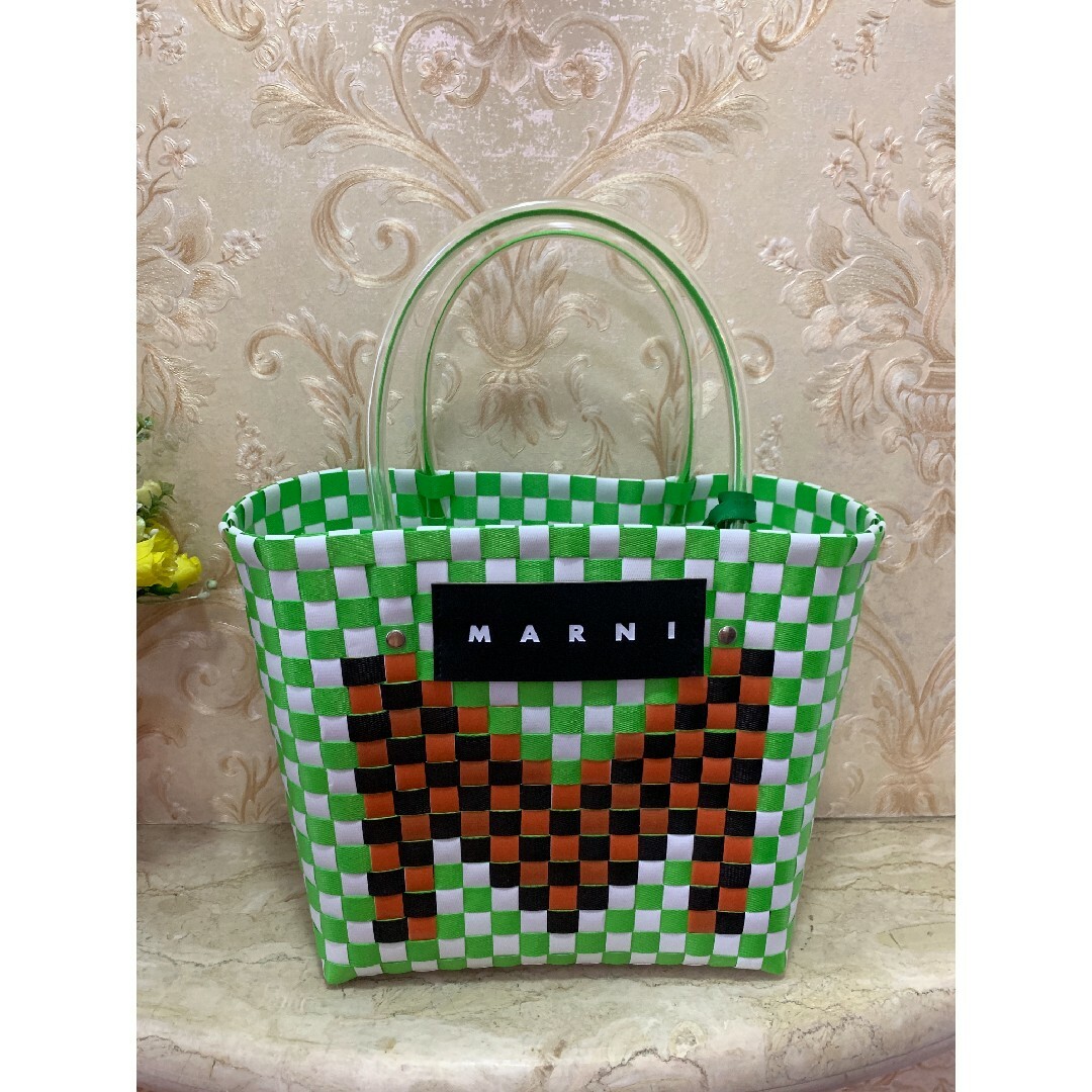 Marni - ✪最終値下げ✪MARNI マルニ ピクニックバッグ カゴ バッグ