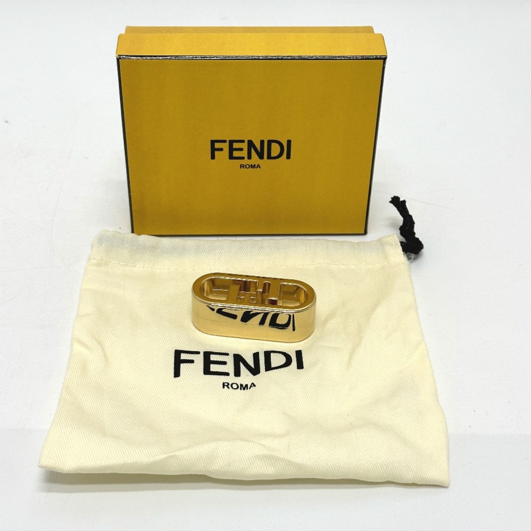フェンディ FENDI オーロック プレースホルダー 7AC067 インテリア 雑貨 ゴールド 未使用