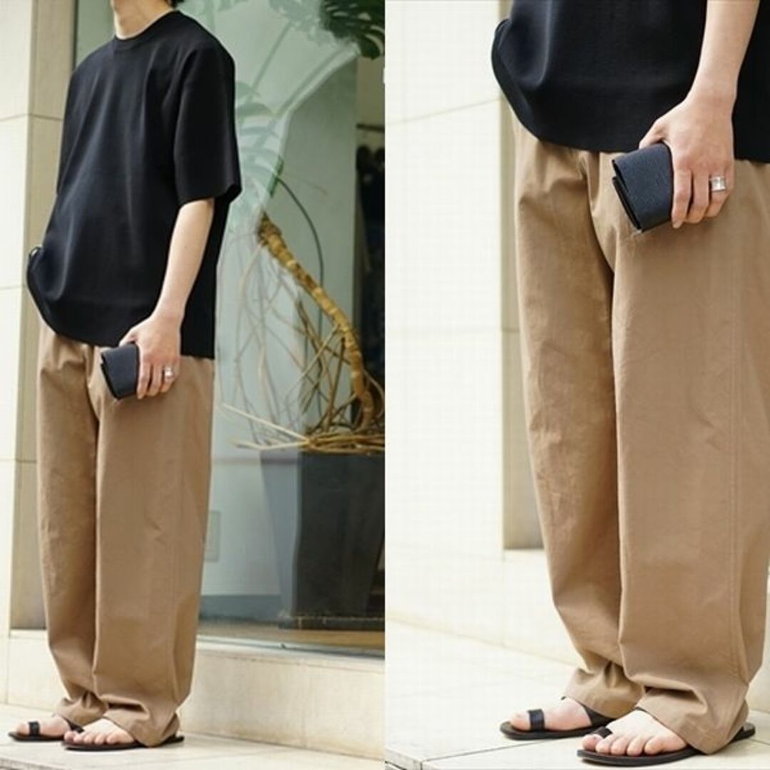 AURALEE - 美品 オーラリー 20ss ハードツイスト ギャバジン ワイド