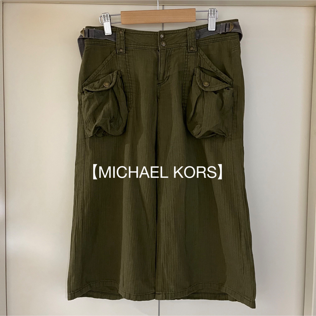 Michael Kors(マイケルコース)の【MICHAEL KORS】マイケルコース クロップドパンツ　SIZE 4 レディースのパンツ(クロップドパンツ)の商品写真