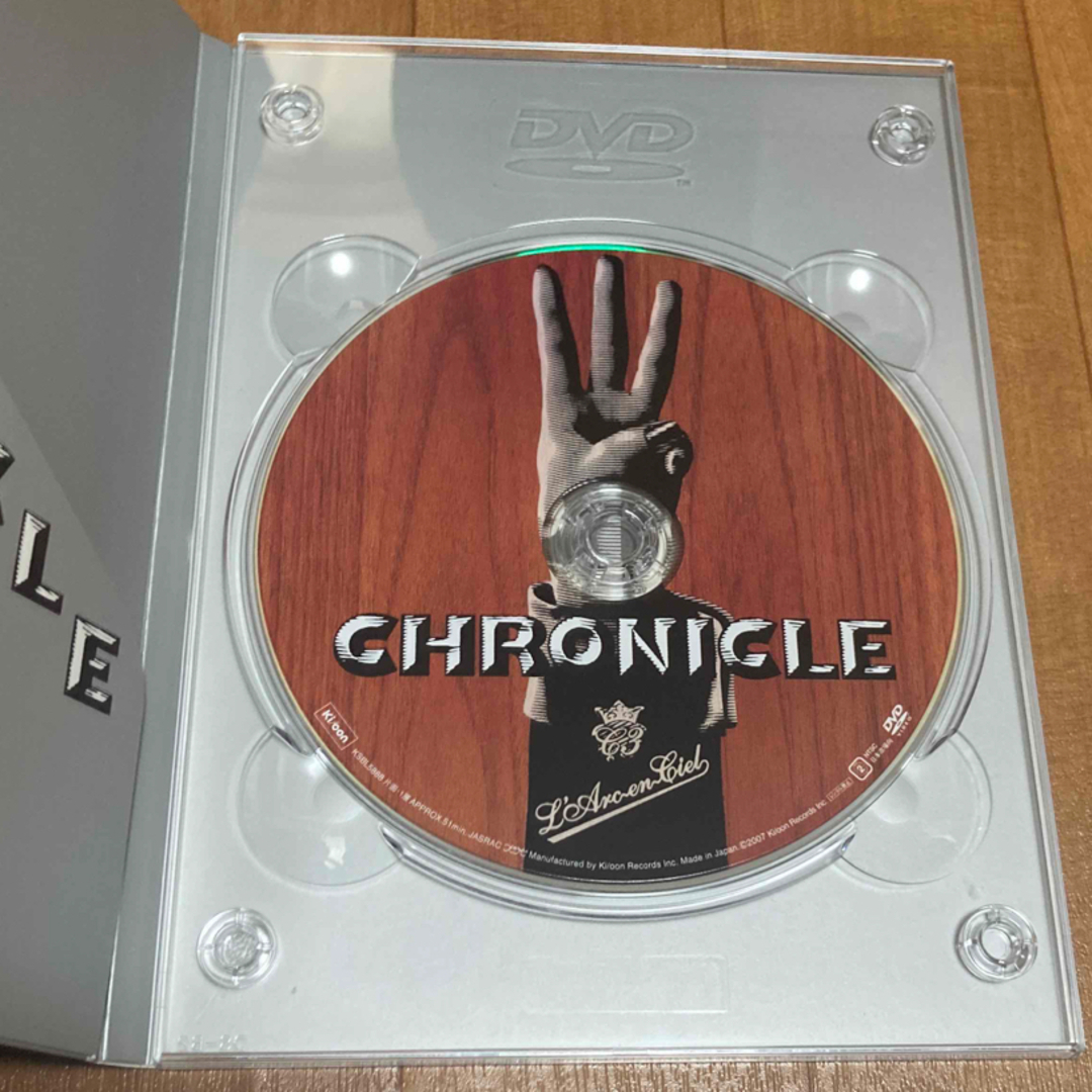 L'Arc～en～Ciel(ラルクアンシエル)の【ほぼ未使用】ラルクアンシエル「CHRONICLE 3 DVD」初回限定 エンタメ/ホビーのDVD/ブルーレイ(ミュージック)の商品写真