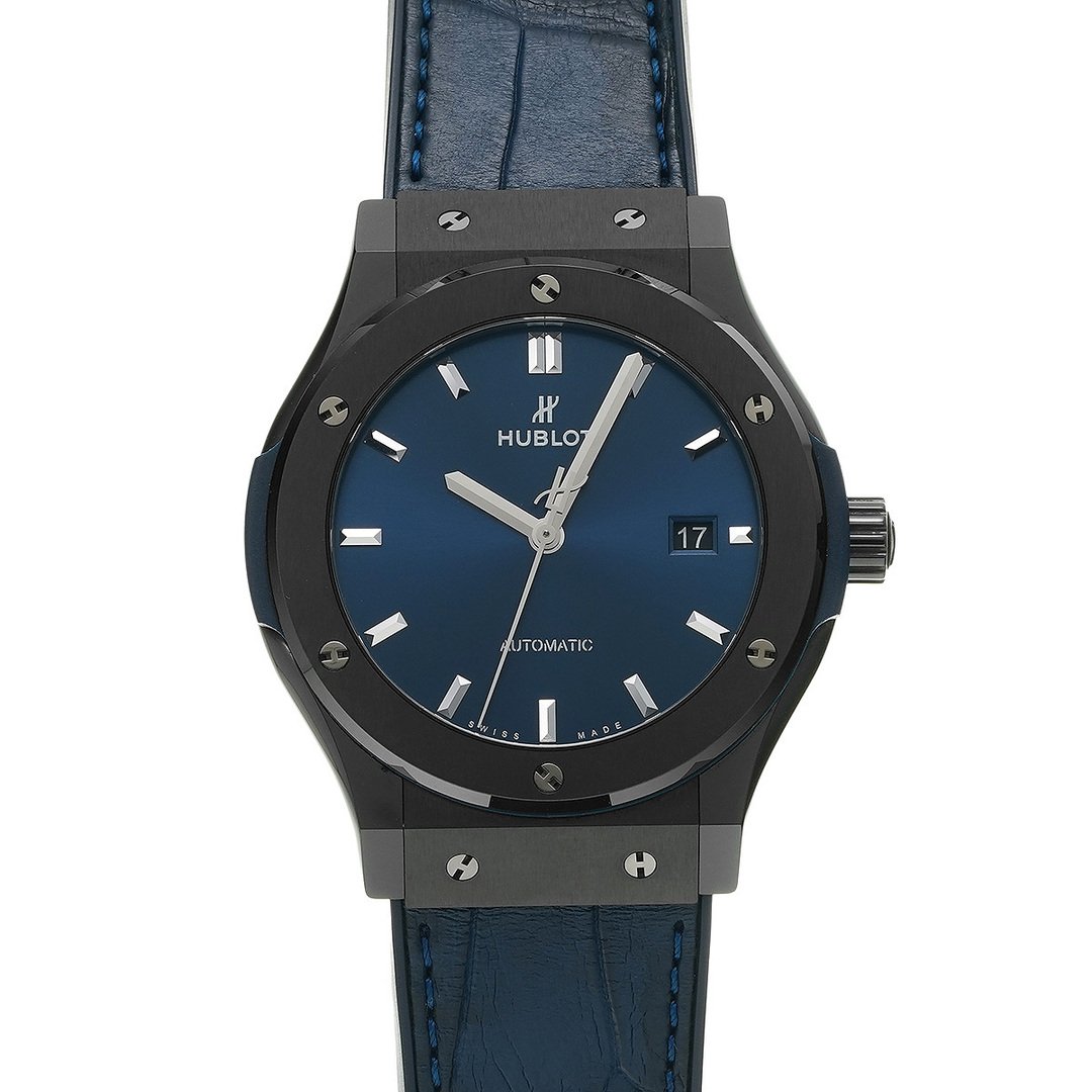 HUBLOT(ウブロ)の中古 ウブロ HUBLOT 542.CM.7170.LR ブルー メンズ 腕時計 メンズの時計(腕時計(アナログ))の商品写真