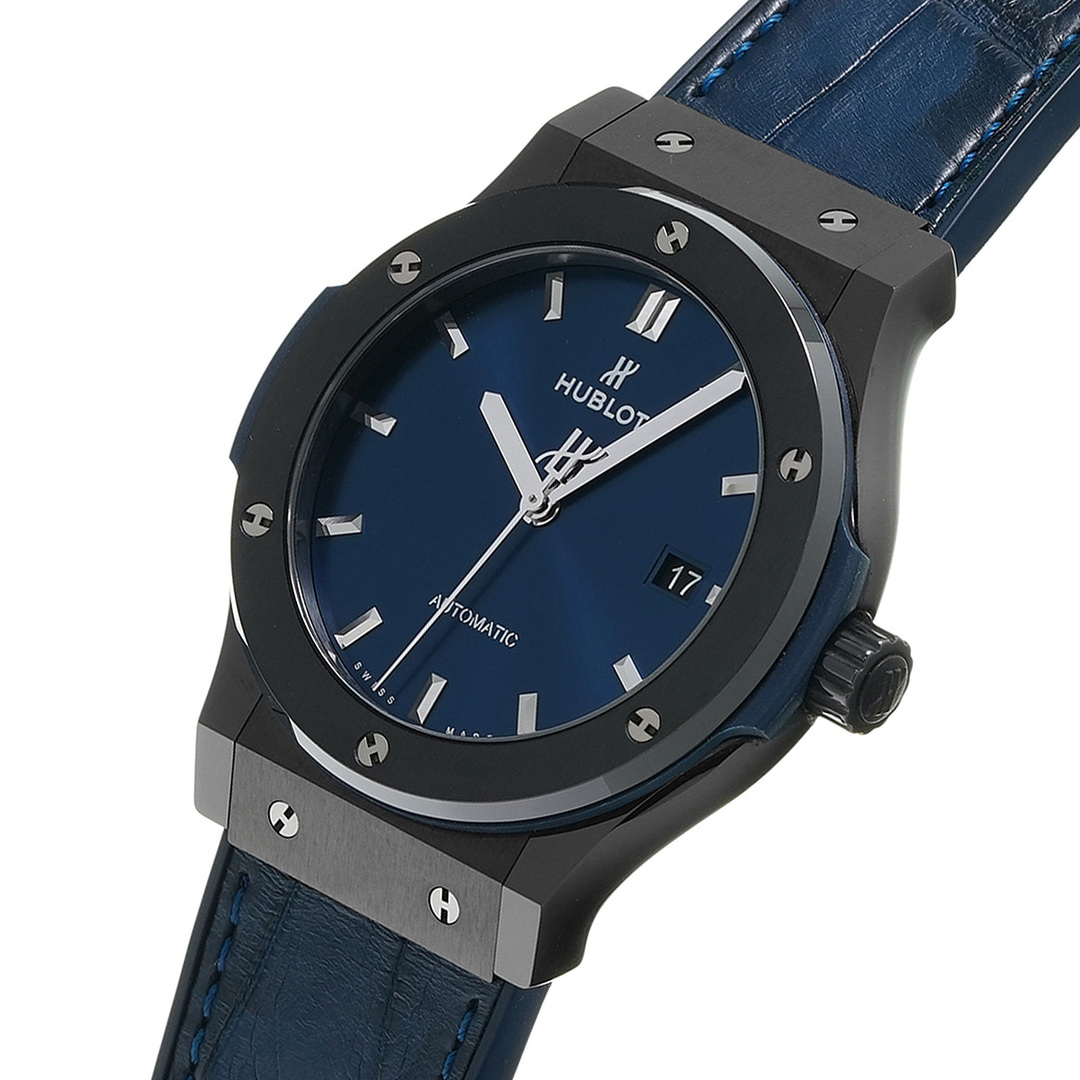 HUBLOT(ウブロ)の中古 ウブロ HUBLOT 542.CM.7170.LR ブルー メンズ 腕時計 メンズの時計(腕時計(アナログ))の商品写真