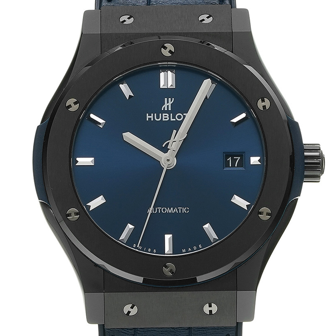 HUBLOT(ウブロ)の中古 ウブロ HUBLOT 542.CM.7170.LR ブルー メンズ 腕時計 メンズの時計(腕時計(アナログ))の商品写真