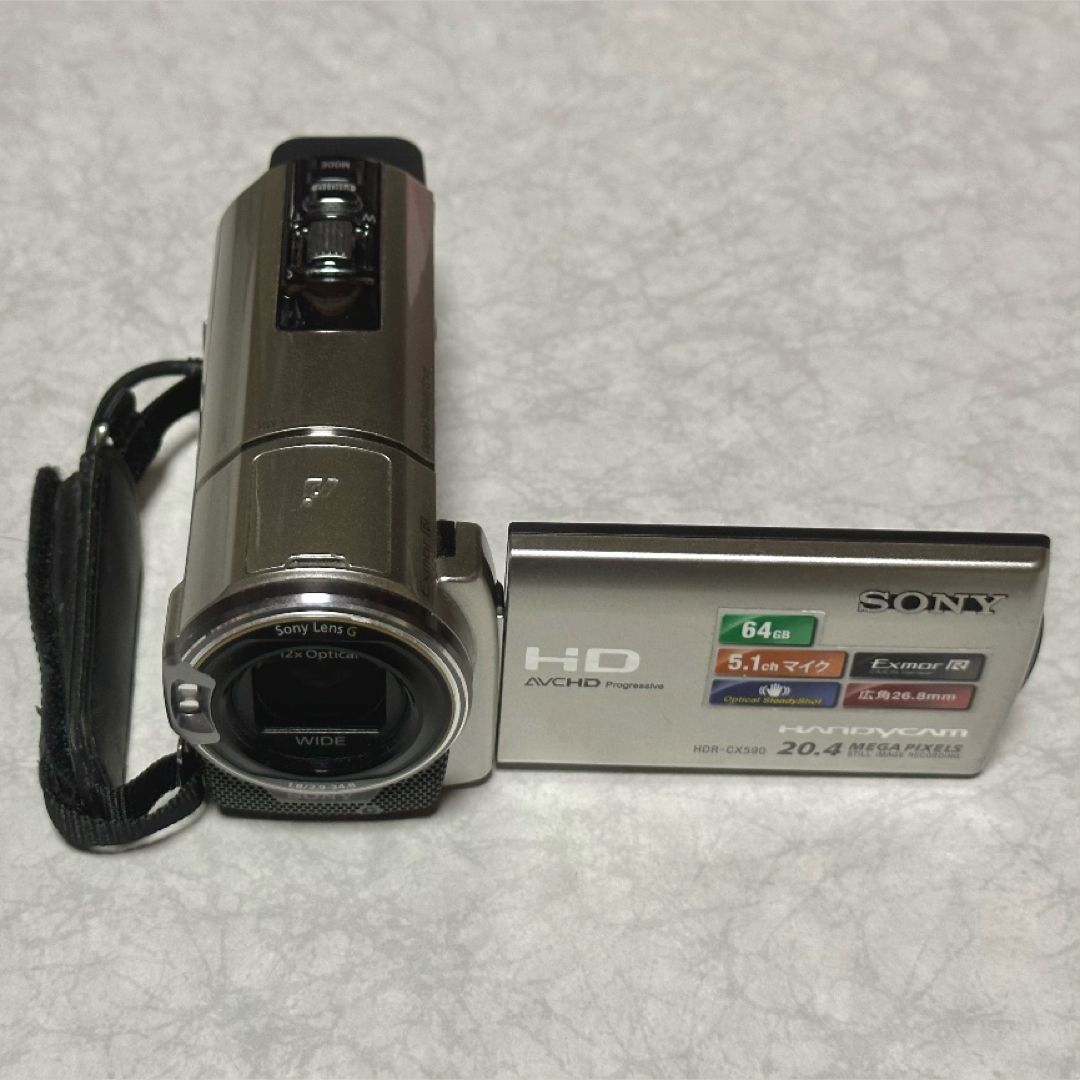 SONY HDR-CX590V デジタルビデオカメラビデオカメラ