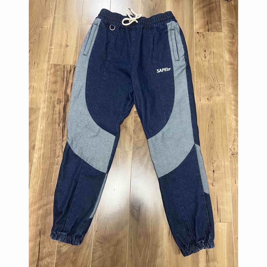 SAPEur® DENIM TRACKPANTS Indigo サプール