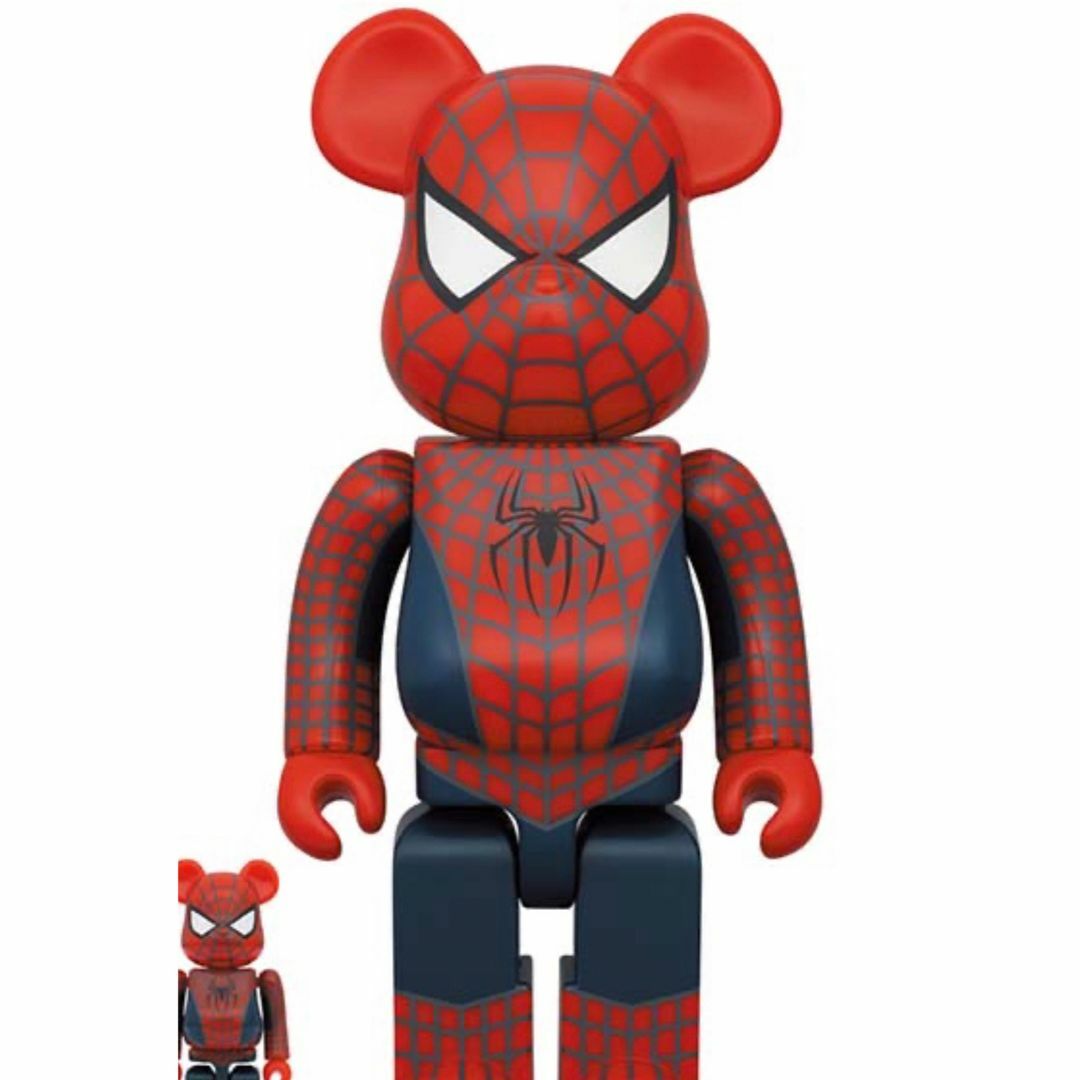 BE@RBRICK FRIENDLY SPIDER-MAN 100％&400％ エンタメ/ホビーのフィギュア(その他)の商品写真