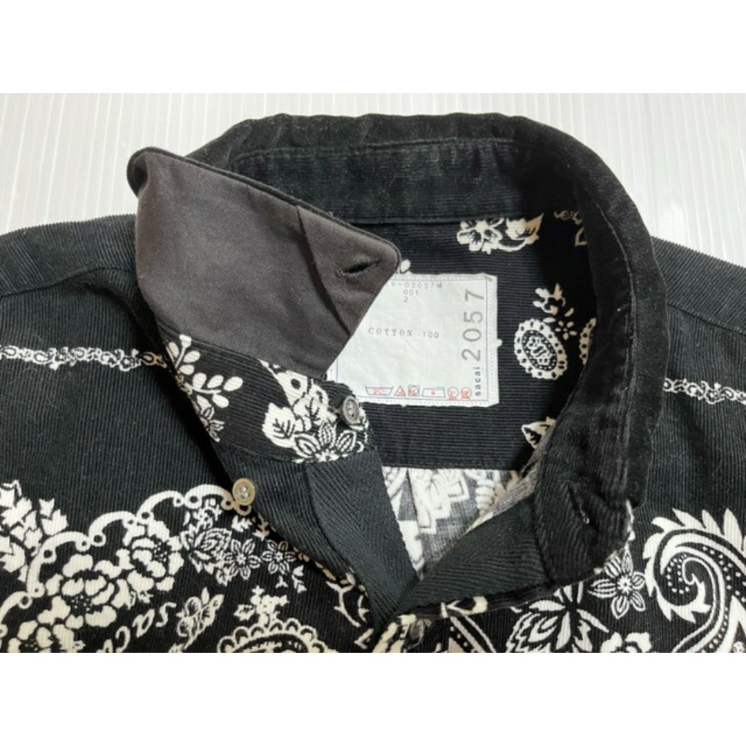 sacai(サカイ)のsacai(サカイ)　19-02057M　19AW　 FLORAL SHIRT 【中古】【007】 メンズのトップス(シャツ)の商品写真