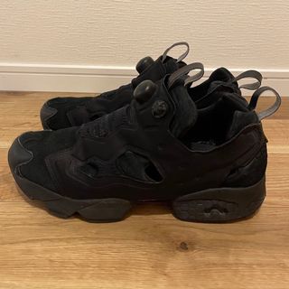 インスタポンプフューリー(INSTAPUMP FURY（Reebok）)のリーボック ポンプフューリー ユナイテッドアローズ別注 オールブラック(スニーカー)