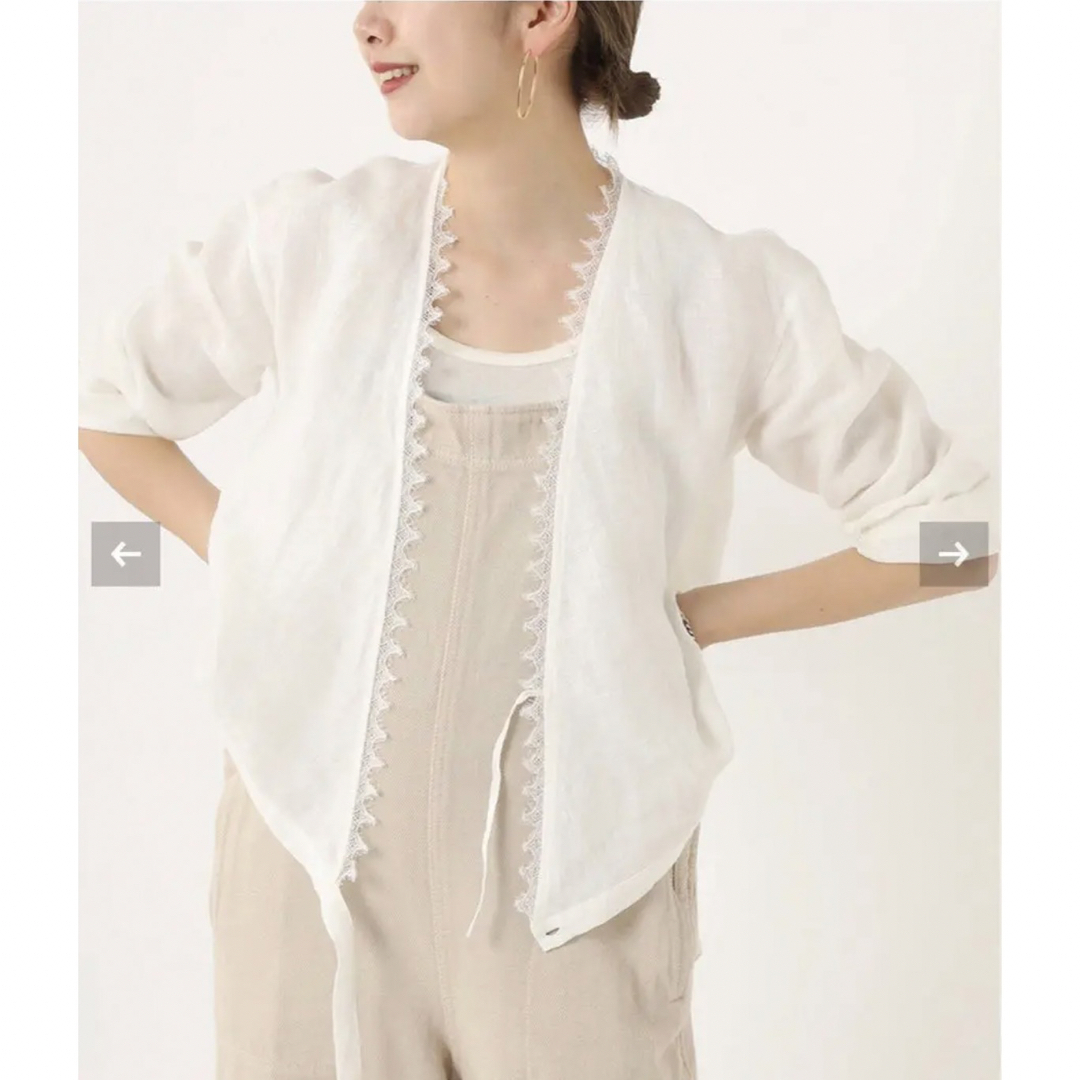 plage Linen カシュクール lace ブラウス | フリマアプリ ラクマ