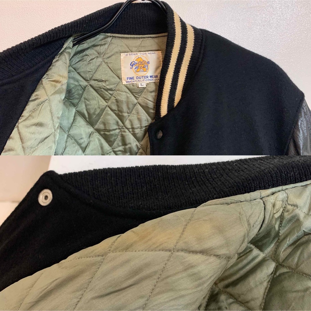 70's~ Golden Bear アワードジャケット USA製 (スタジャン)+nikita.wp
