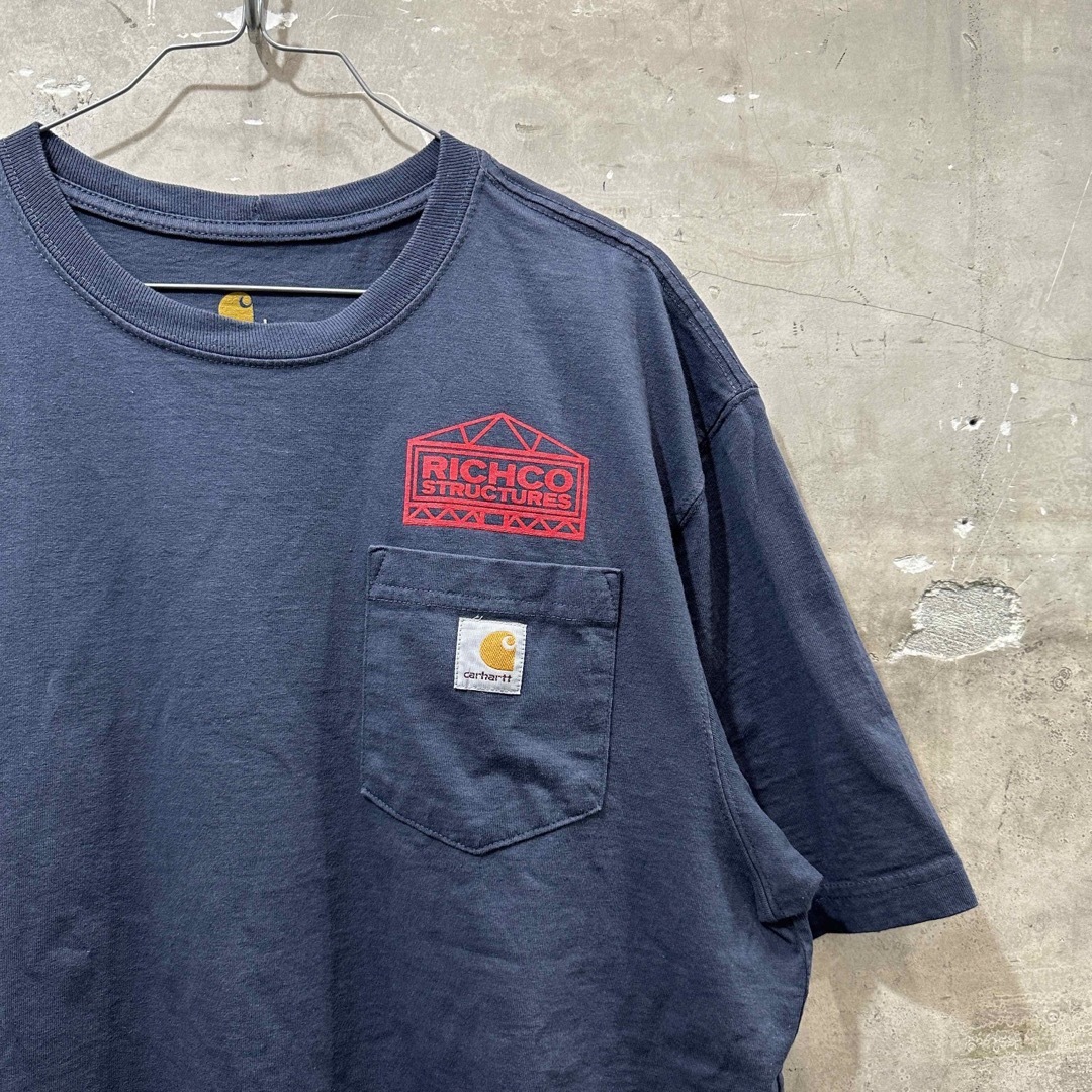 USA企業物RICHCO STRUCTURES カーハートポケットTシャツ