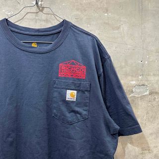 カーハート(carhartt)のUSA古着企業物RICHCO STRUCTURES カーハートポケットTシャツ(Tシャツ/カットソー(半袖/袖なし))