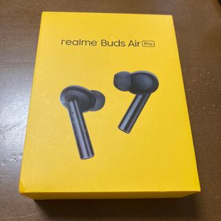 realme フルワイヤレスイヤホン Buds Air Pro ブラック RMA(ヘッドフォン/イヤフォン)