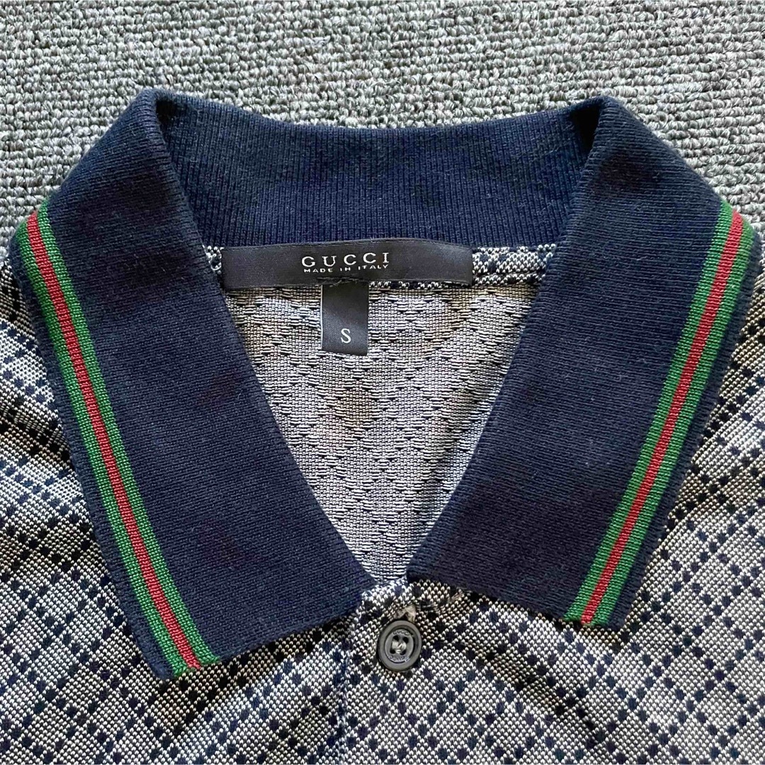 GUCCI ポロシャツ メンズ Sサイズ ディアマンテ