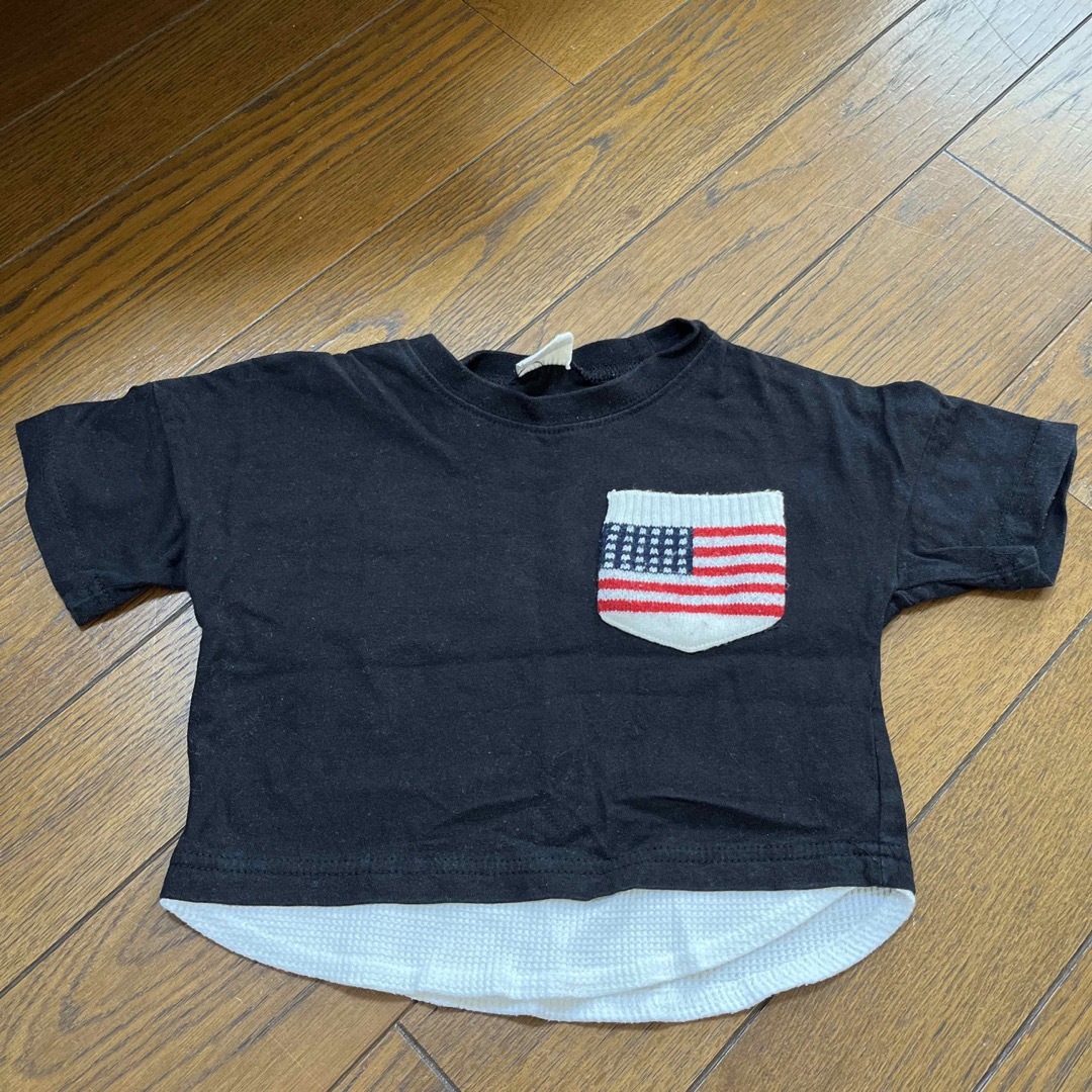 80サイズ　半袖　Tシャツ キッズ/ベビー/マタニティのベビー服(~85cm)(Ｔシャツ)の商品写真