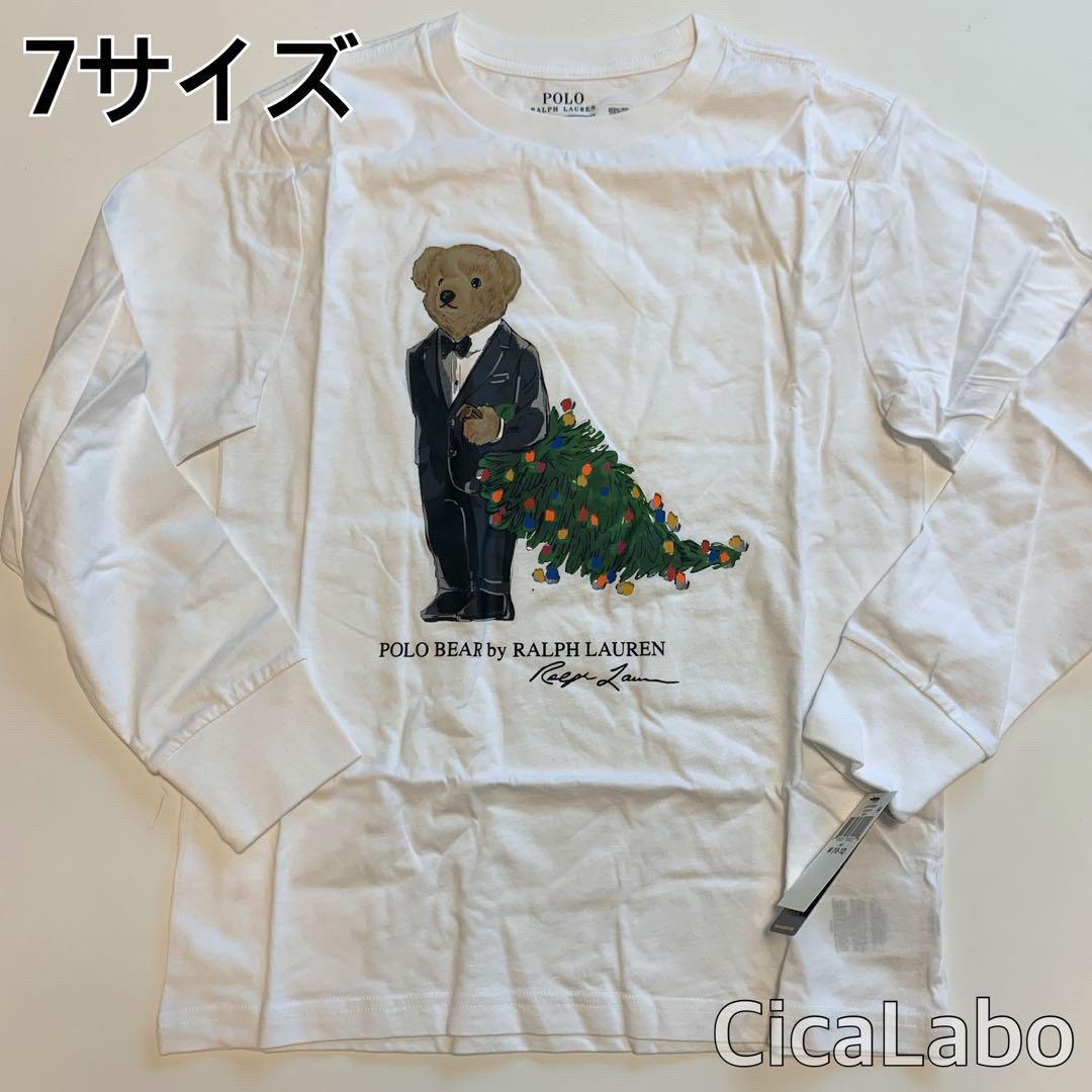 大人気　ラルフローレン　ポロベア長袖Tシャツ　カットソー