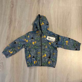 プチバトー(PETIT BATEAU)の撥水パーカー　キッズウィンドブレーカー(ジャケット/上着)