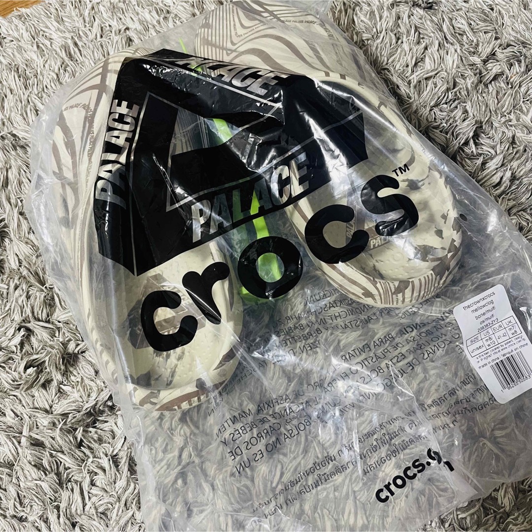 PALACE(パレス)の26cm PALACE CROCS RECOVERY CLOG BONE パレス メンズの靴/シューズ(サンダル)の商品写真