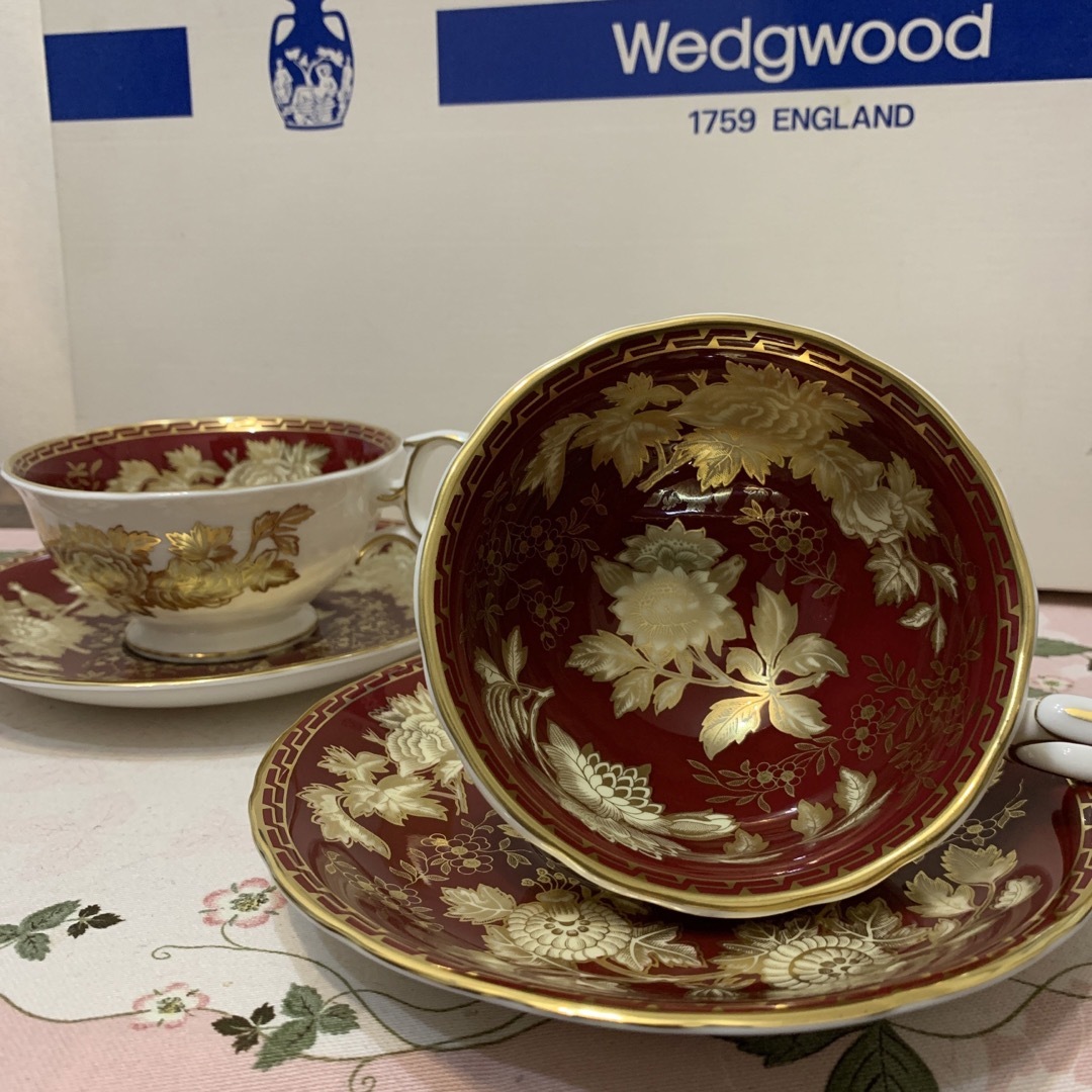 WEDGWOOD カップ\u0026ソーサー2客セット