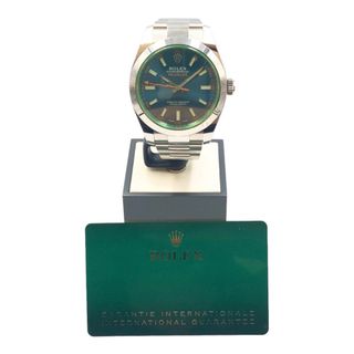 ROLEX - ロレックス ROLEX ミルガウス Zブルー 116400GV ブルー ...