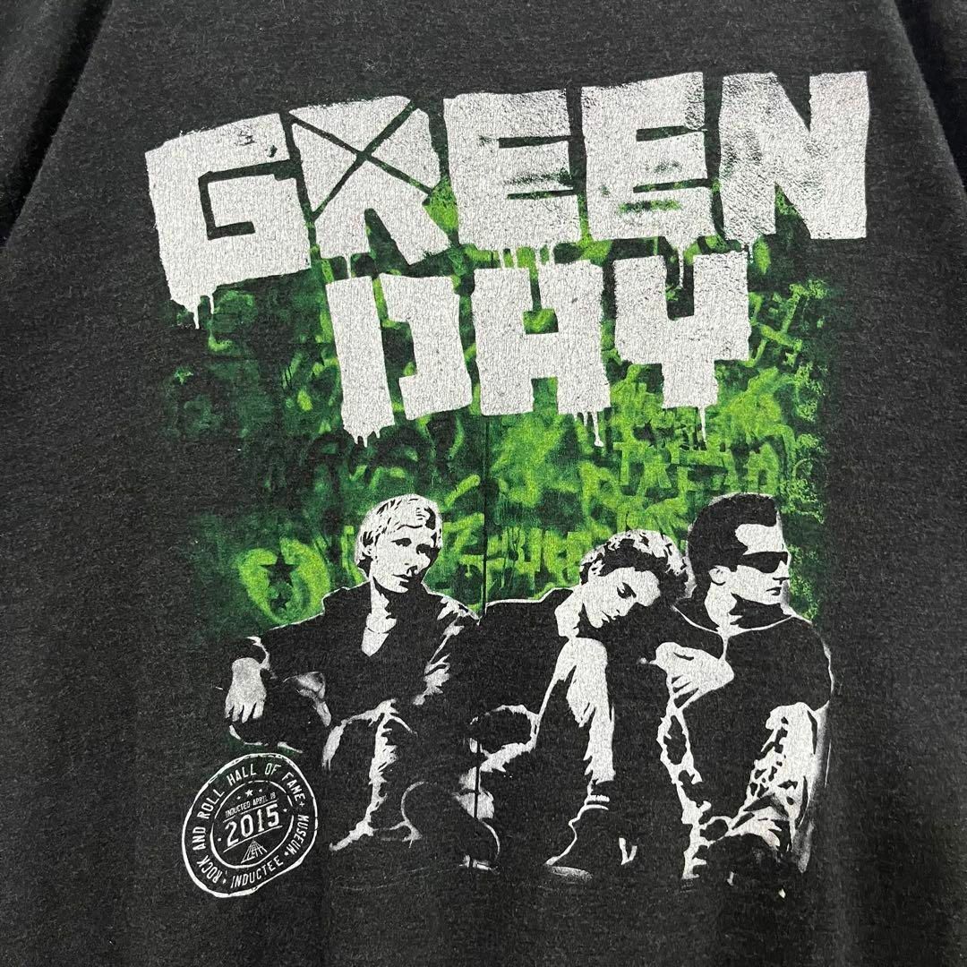 ロックバンドTシャツ古着GREEN DAYグリーンデイバックプリント サイズXL