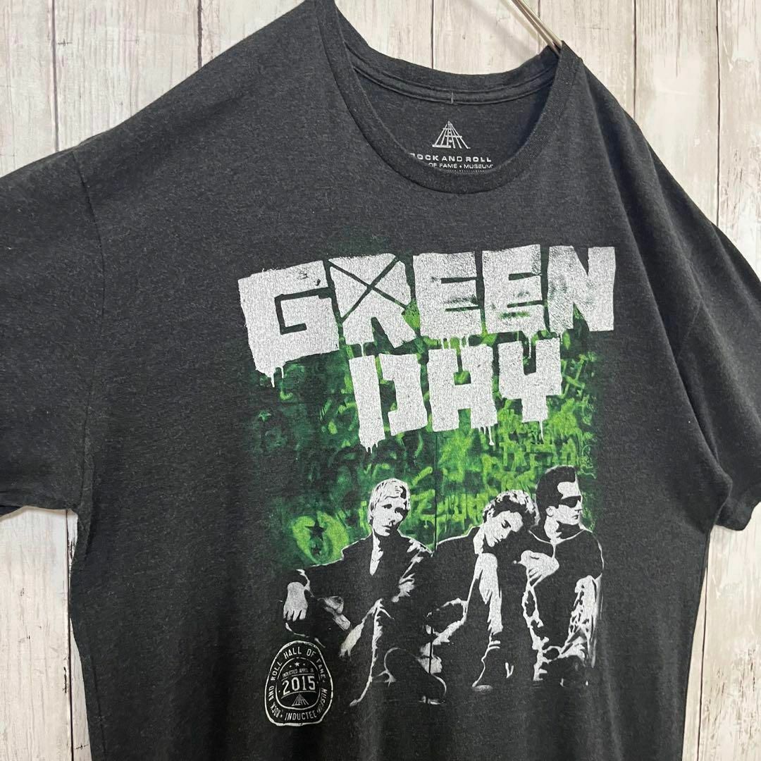 ロックバンドTシャツ古着GREEN DAYグリーンデイバックプリント サイズXL