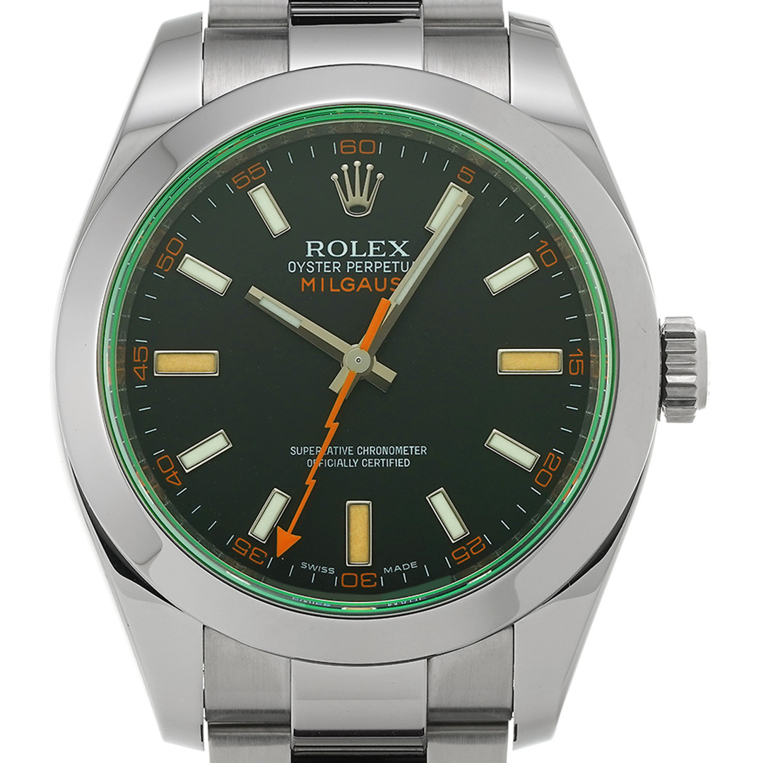 ロレックス ROLEX 116400GV V番(2008年頃製造) インテンスブラック メンズ 腕時計