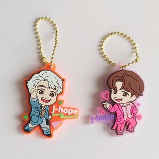 TinyTANラバーマスコット2　J-hope　2個セット(キャラクターグッズ)