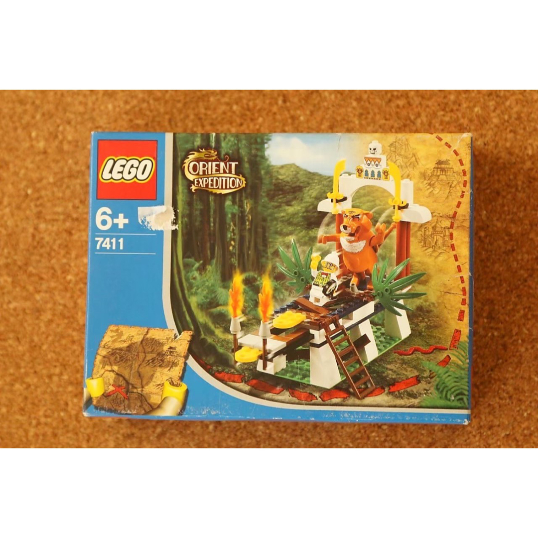未開封品レゴ　オリエントエクスペディション世界の冒険シリーズ虎の神　6＋7411