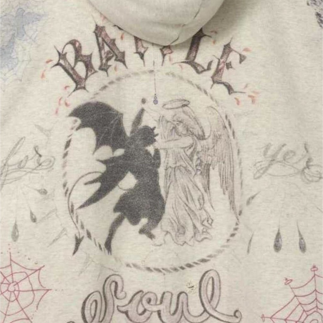 新品未使用　Saint Michael Drawing Hoodie L