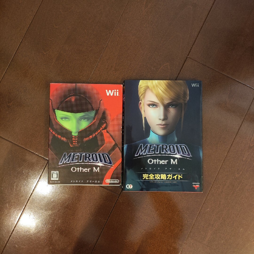 Wii(ウィー)のMETROID Other M Wii　攻略本　ソフト エンタメ/ホビーのゲームソフト/ゲーム機本体(家庭用ゲームソフト)の商品写真