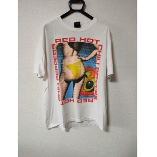 【値下げ不可】古着 90s Red Hot Chili Peppers(Tシャツ/カットソー(半袖/袖なし))