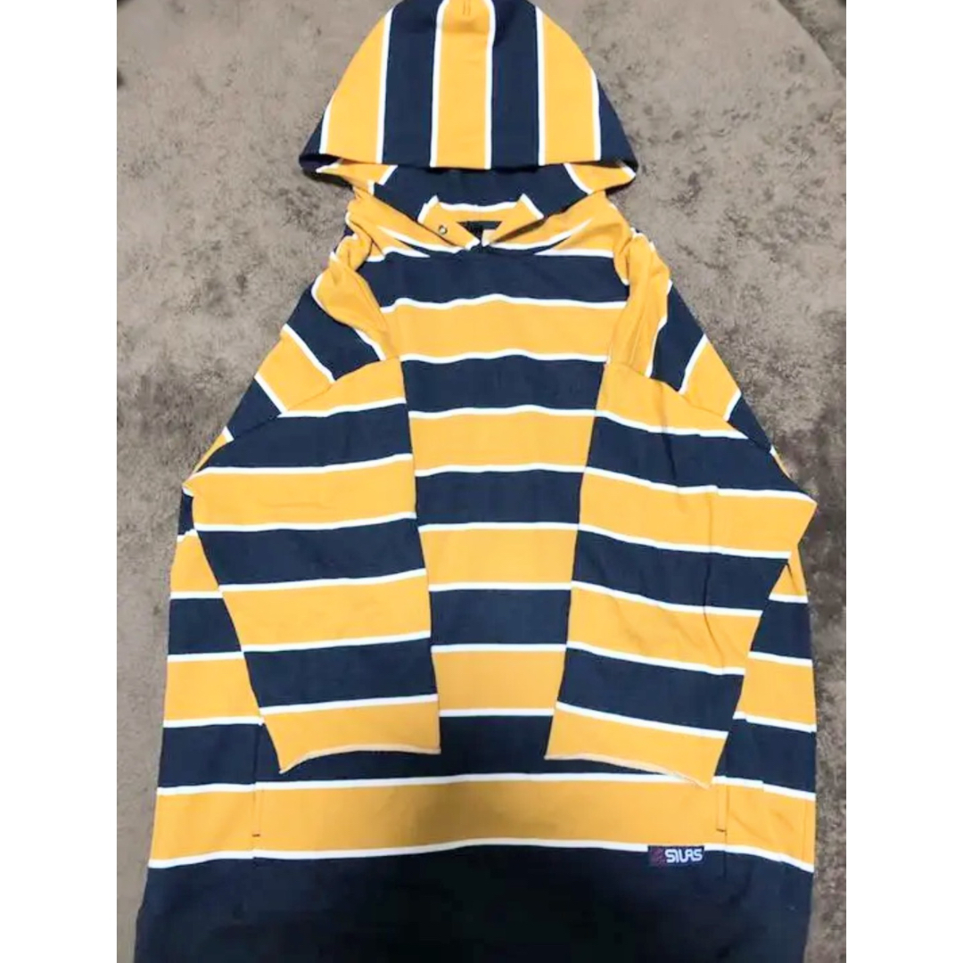 SILAS(サイラス)の【極美品・L】 サイラス パーカー SILAS HS BORDER HOODIE メンズのトップス(パーカー)の商品写真