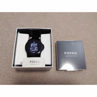 フォッシル(FOSSIL)の【中古】Fossil スマートウォッチ GEN 5E FTW4056 ブラック(その他)