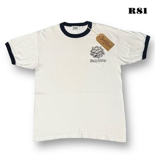 テンダーロイン(TENDERLOIN)の希少品！ TENDERLOIN 半袖 Tシャツ ラグラン ホワイト 白 L 初期(Tシャツ/カットソー(半袖/袖なし))